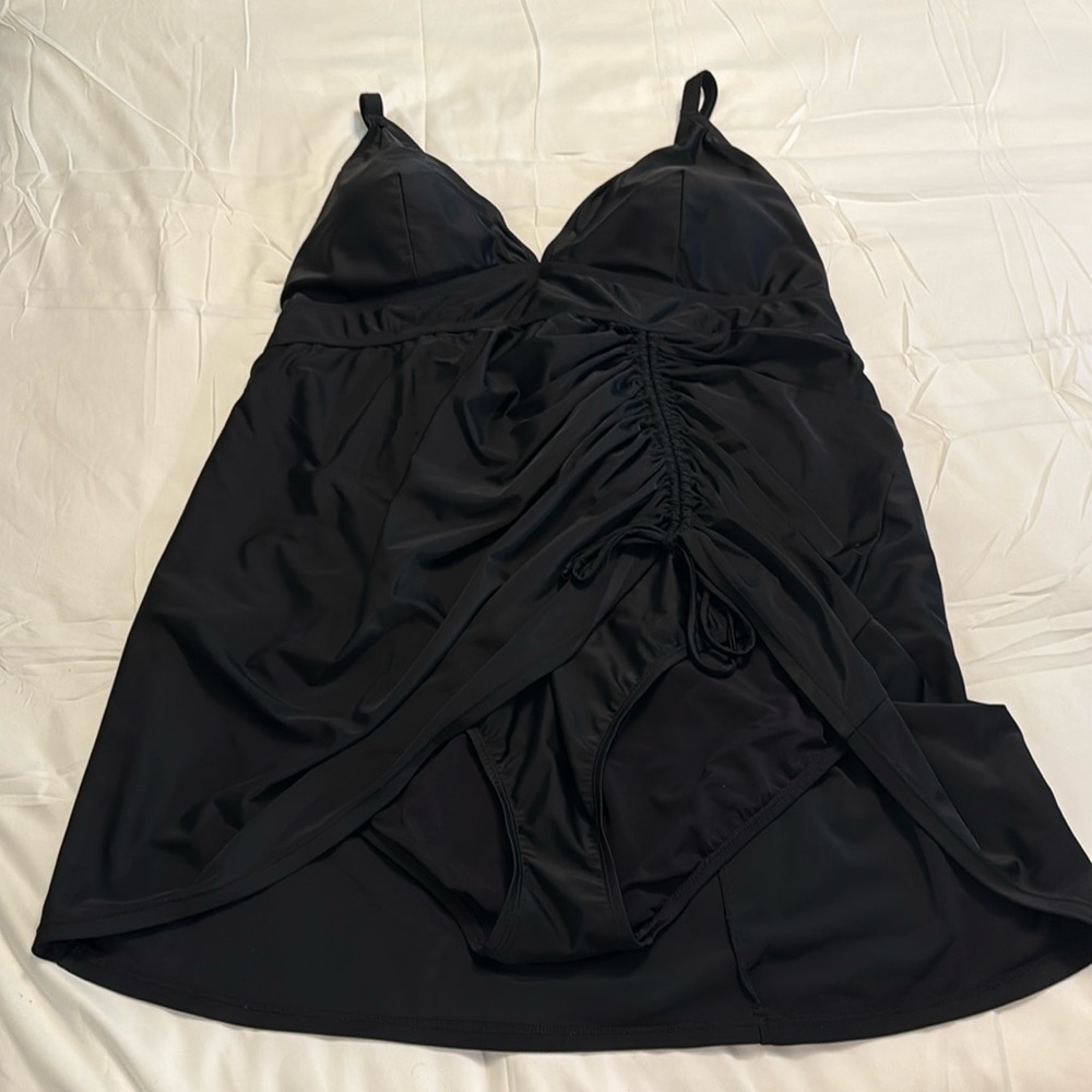 Torrid black swimsuit size 5